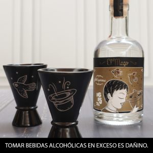Set de Pisco y Qeros "El Mago"
